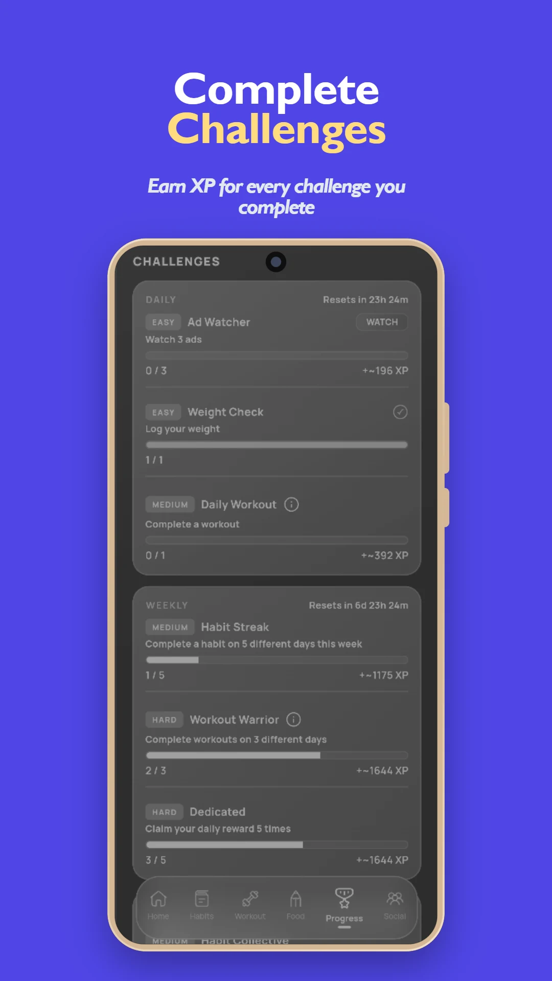 Level Up! — Gamify Your Health screenshot