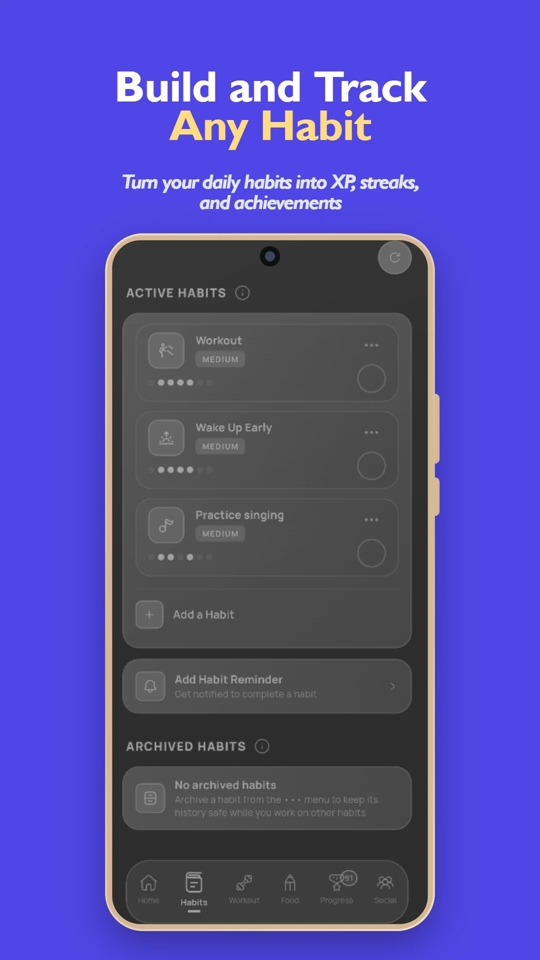 Level Up! — Gamify Your Health screenshot